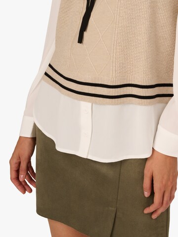 Adrianna Papell Blouse in Beige