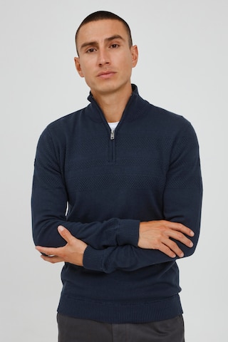 !Solid Sweater 'Bamaro' in Blue: front