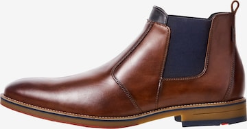 LLOYD Chelsea boots 'VESUV' in Bruin: voorkant