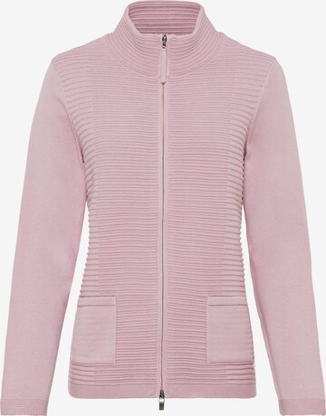 Olsen Knit Cardigan in Pink: front