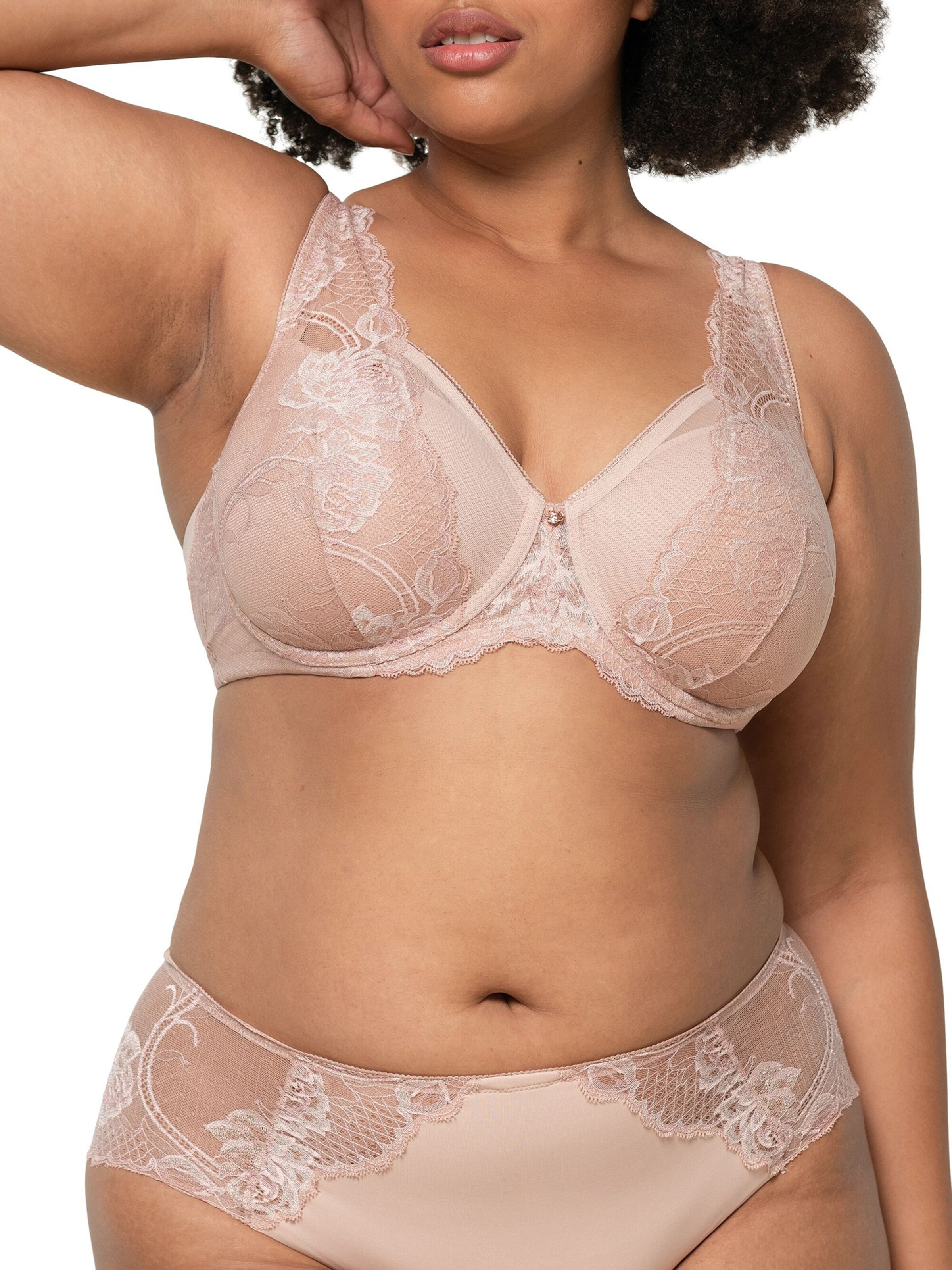 Soutien-gorge ' Wild Peony Florale ' TRIUMPH en rose : devant