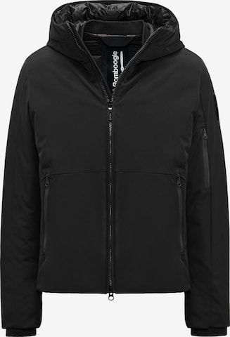 BOMBOOGIE Winterjacke 'Berlin' in Schwarz: Vorderseite