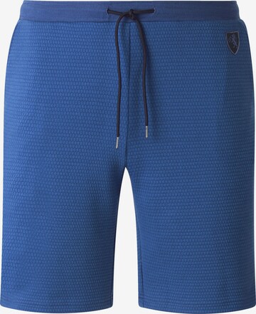 Charles Colby Loosefit Sportbroek ' Baron Lorcan ' in Blauw: voorkant