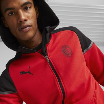 PUMA Athletic Jacket 'AC Milan' in Red