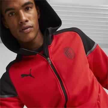 Veste de sport 'AC Milan' PUMA en rouge