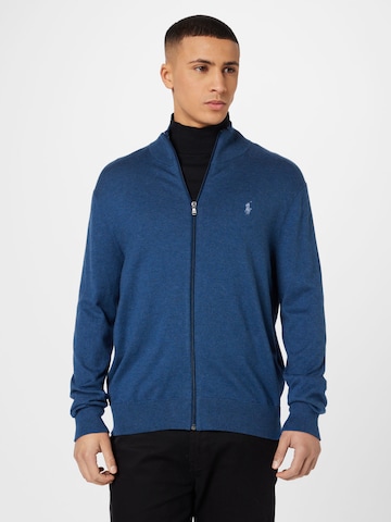 Vestes en maille Polo Ralph Lauren en bleu : devant