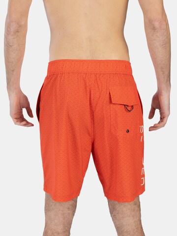 Spyder Athletic Swim Trunks in Orange