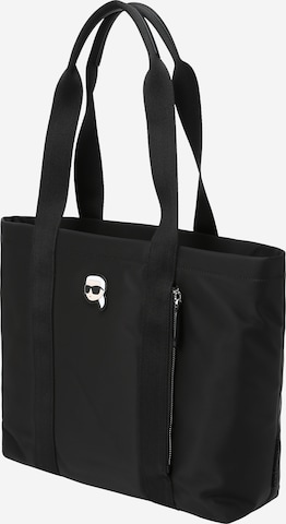 Karl Lagerfeld Nákupní taška – černá: přední strana