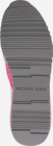 MICHAEL Michael Kors Nízke tenisky 'ALLIE' - Béžová