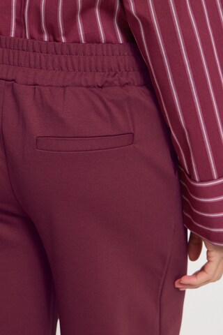 Wide Leg Pantalon 'IHKate' ICHI en violet