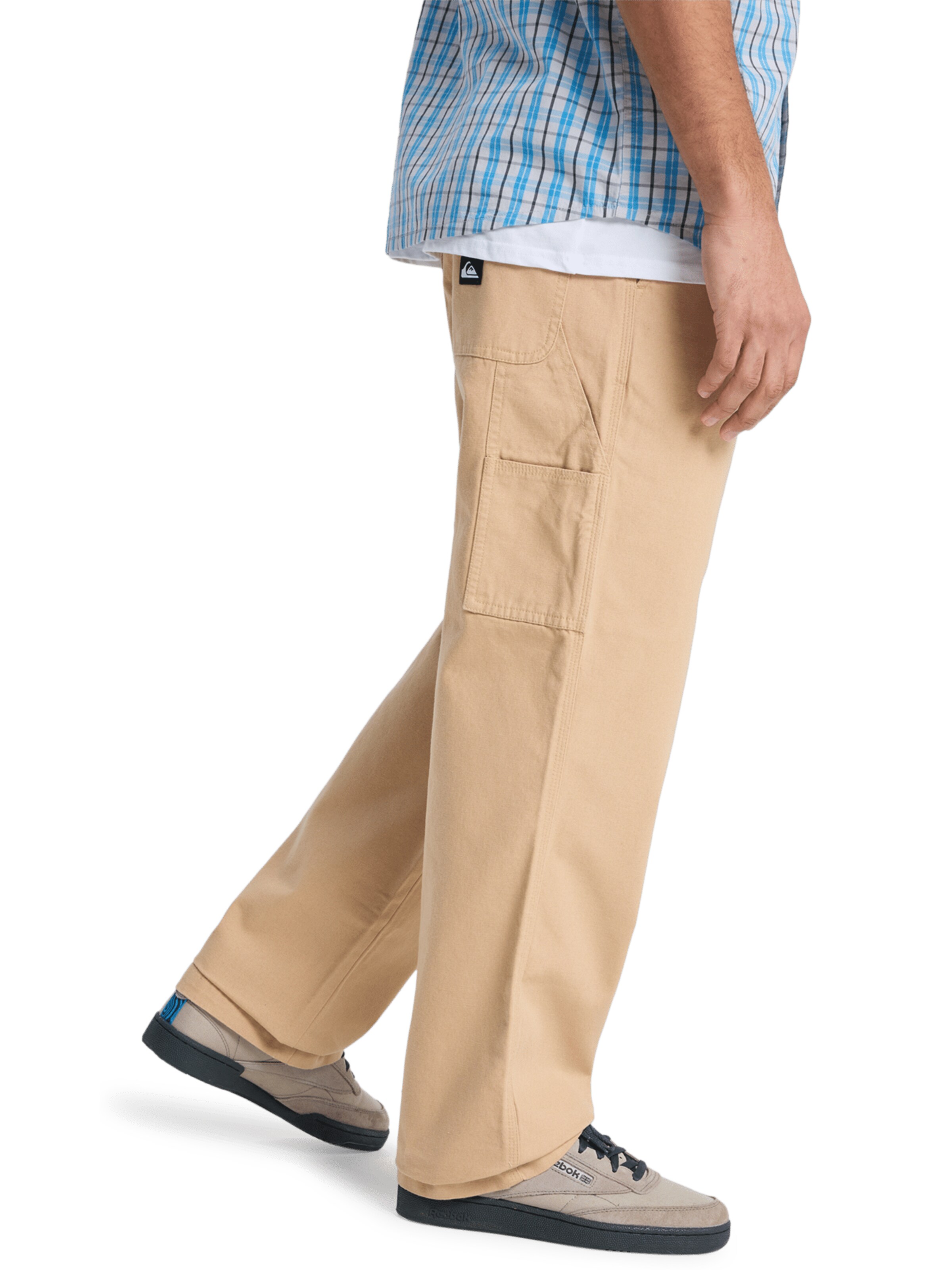 QUIKSILVER Regular Hose 'Carpenter' in Beige