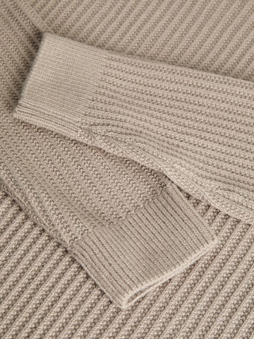 JACK & JONES Sweater 'JJSage' in Beige