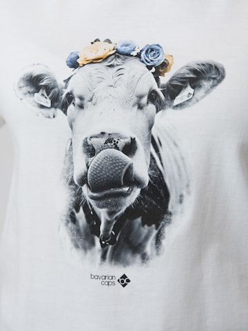 Bavarian Caps Shirt in White