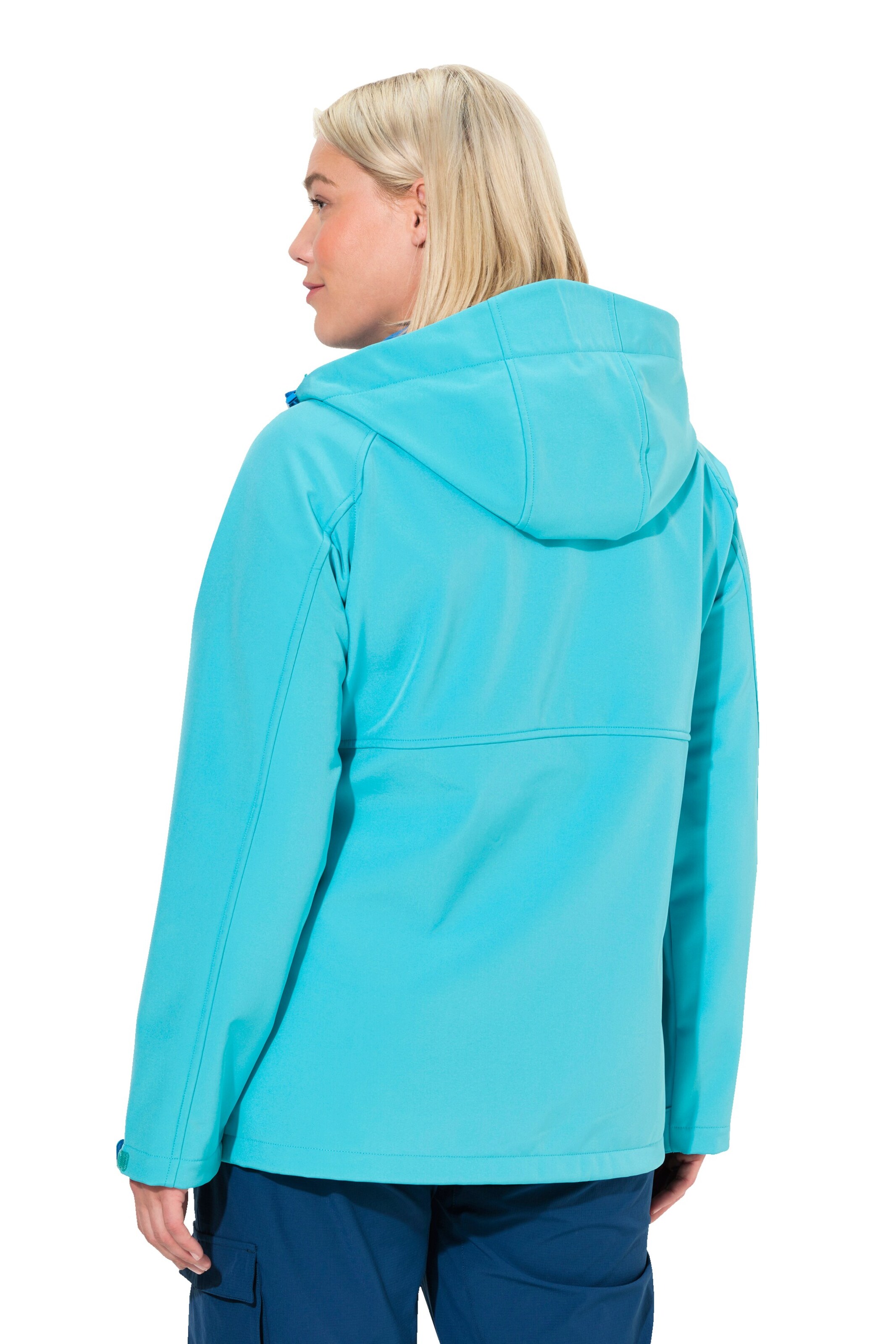 Ulla Popken Softshelljacke in Blau