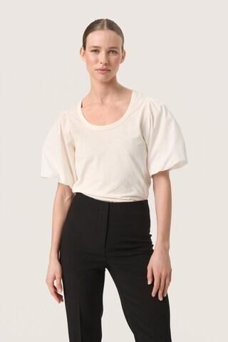Camicia da donna 'Filippa' di SOAKED IN LUXURY in bianco: frontale