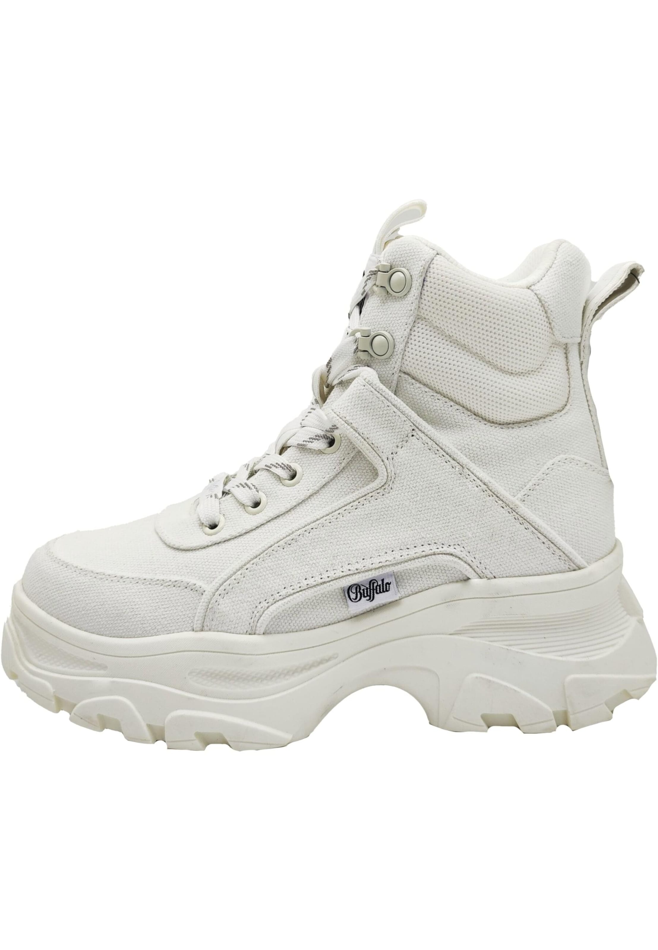 BUFFALO Veterlaarsjes 'Venom' in Wit: voorkant