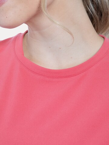 Smilodox Damen T-Shirt Oversize in Pink