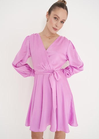 Camomilla Jurk 'Angelique' in Lila: voorkant