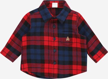 GAP Regular fit Overhemd 'PLAID' in Rood: voorkant