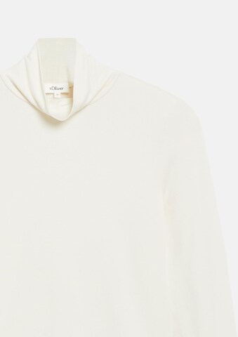 s.Oliver - Camiseta en beige: frente