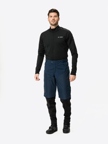 VAUDE Slim fit Outdoor Pants 'M All Year Moab ZO P III' in Blue