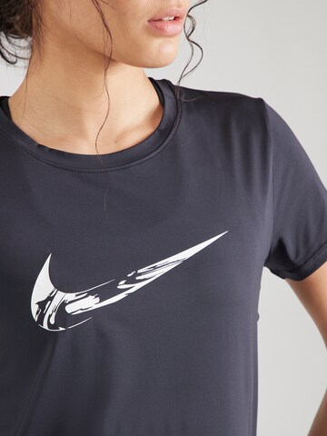 NIKE Sportshirt 'One Swoosh' in Schwarz
