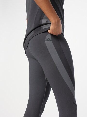 ADIDAS PERFORMANCE Skinny Workout Pants 'Prime Seamless' in Black
