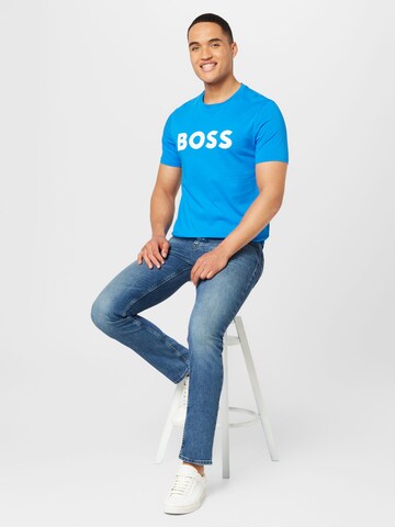 BOSS Orangeregular Traperice 'Delaware' - plava boja