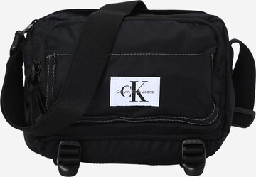 Calvin Klein Jeans - Mala de ombro 'SPORT ESSENTIALS' em preto: frente