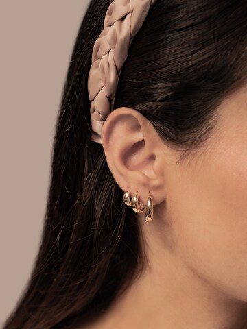 Hey Happiness Ohrringe 'Dome Trio' in Gold