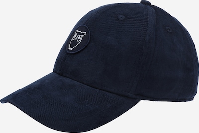 Șapcă 'PACIFIC' KnowledgeCotton Apparel pe bleumarin / alb, Vizualizare produs