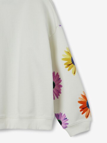 Desigual Sweatshirt 'Daisy' in White