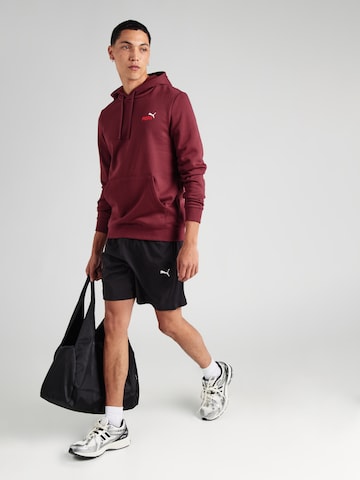 PUMA Αθλητική μπλούζα φούτερ 'ESS No. 1' σε κόκκινο