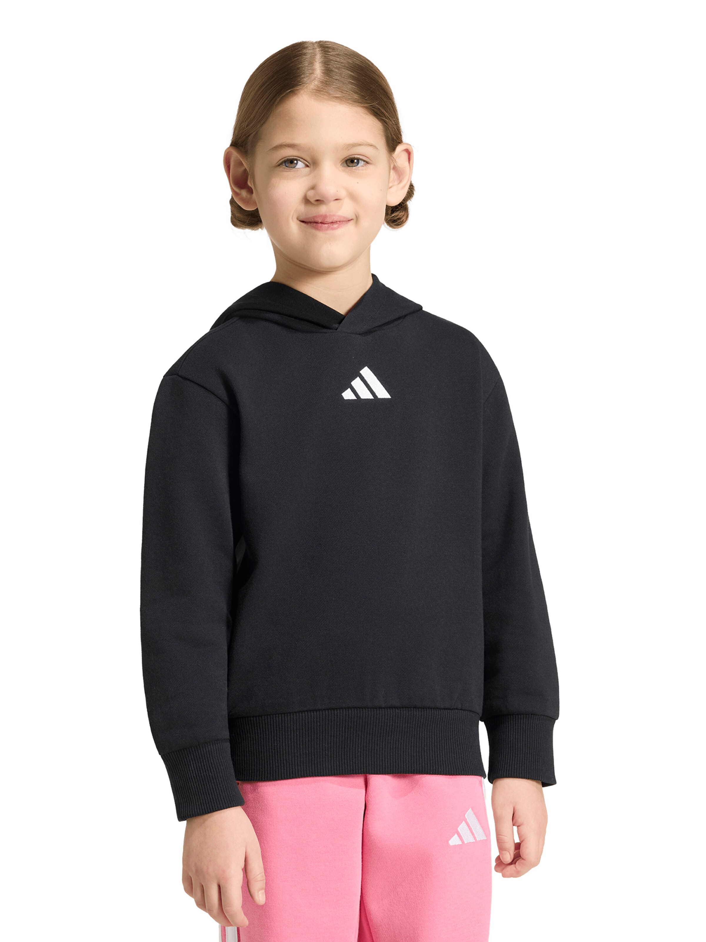 ADIDAS SPORTSWEAR Sport szabadidős felsők 'Essentials' - fekete: elől