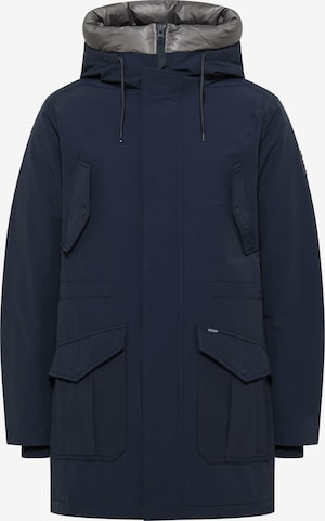 MUSTANG Parka 'Monterey' in Blau: Vorderseite