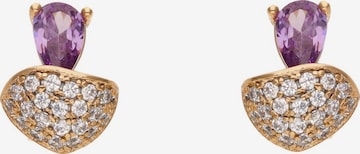 Boucles d'oreilles MYMO en or : devant