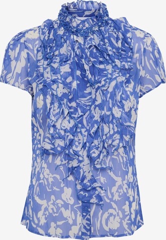 SAINT TROPEZ - Blusa 'Lilja' en azul: frente