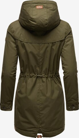 Parka d’hiver 'Canny' Ragwear en vert