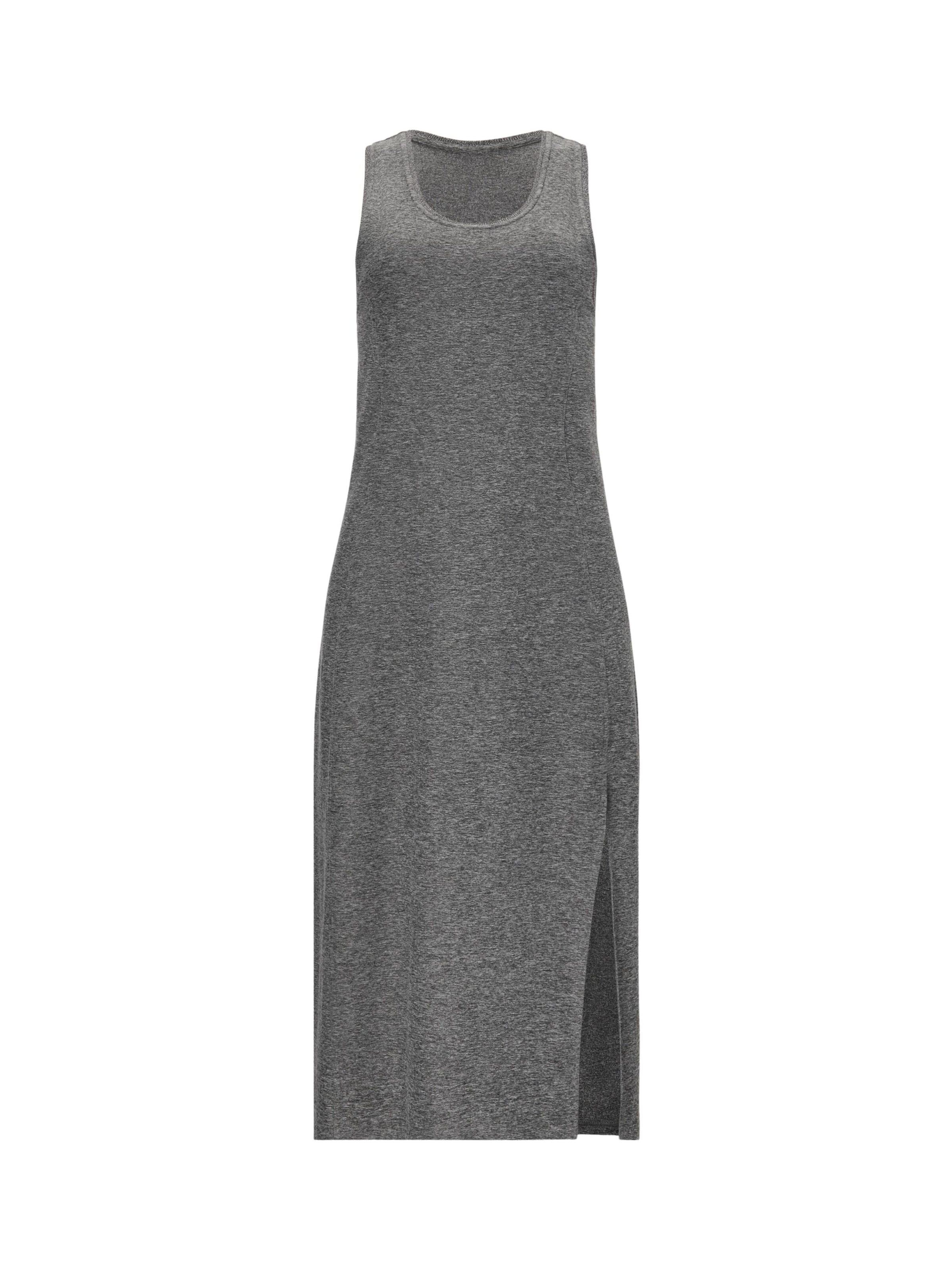 Fabletics Kleid 'JERSEY MIDI DRESS' in Grau: Vorderseite