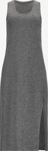 Fabletics Kleid 'JERSEY MIDI DRESS' in Grau: Vorderseite