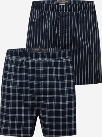 Marc O'Polo Boxershorts in Blauw: voorkant