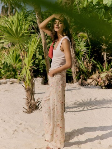 Friends Like These - Loosefit Calças de ganga em bege