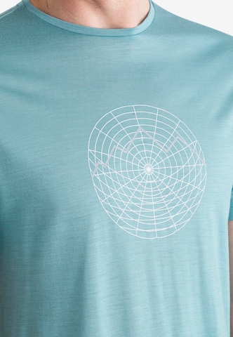 T-Shirt fonctionnel 'Sphere III' ICEBREAKER en bleu