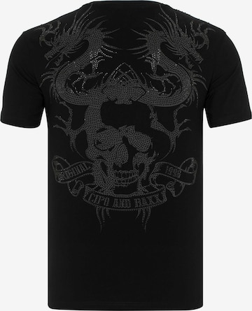 CIPO & BAXX Shirt 'Yakuza Dragon' in Gemengde kleuren