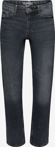 ESPRIT Regular Jeans in Zwart: voorkant