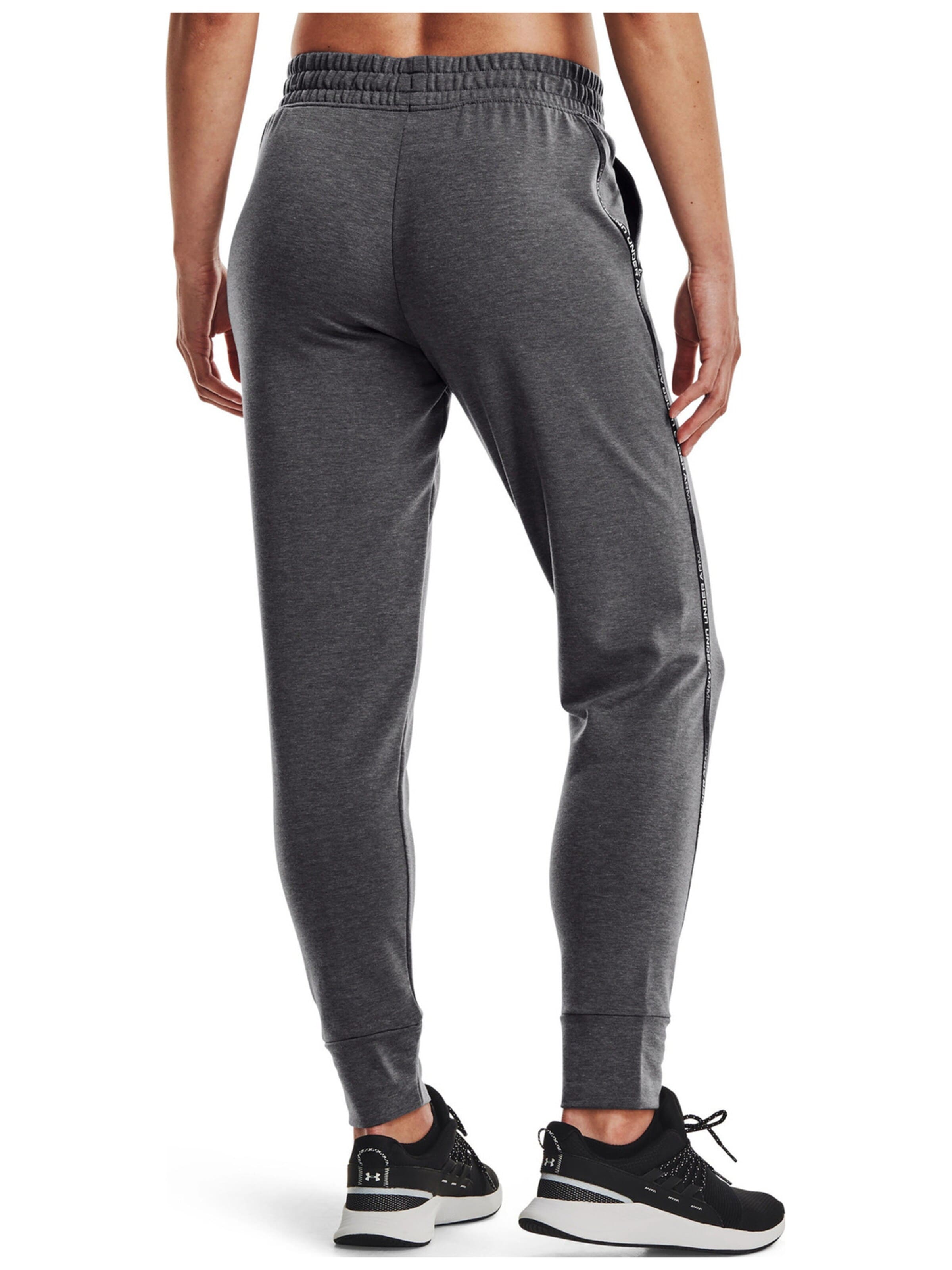 UNDER ARMOUR - regular Pantalón deportivo 'Under Armour Rival Terry' en gris