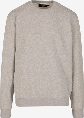 Sweat-shirt INDICODE JEANS en gris : devant