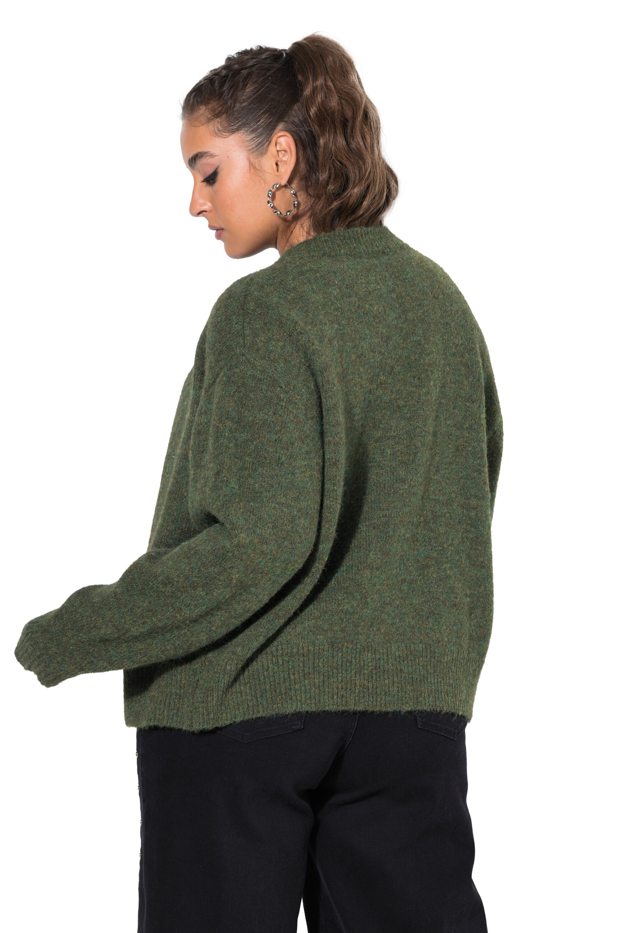 Studio Untold Strickjacke in Grün