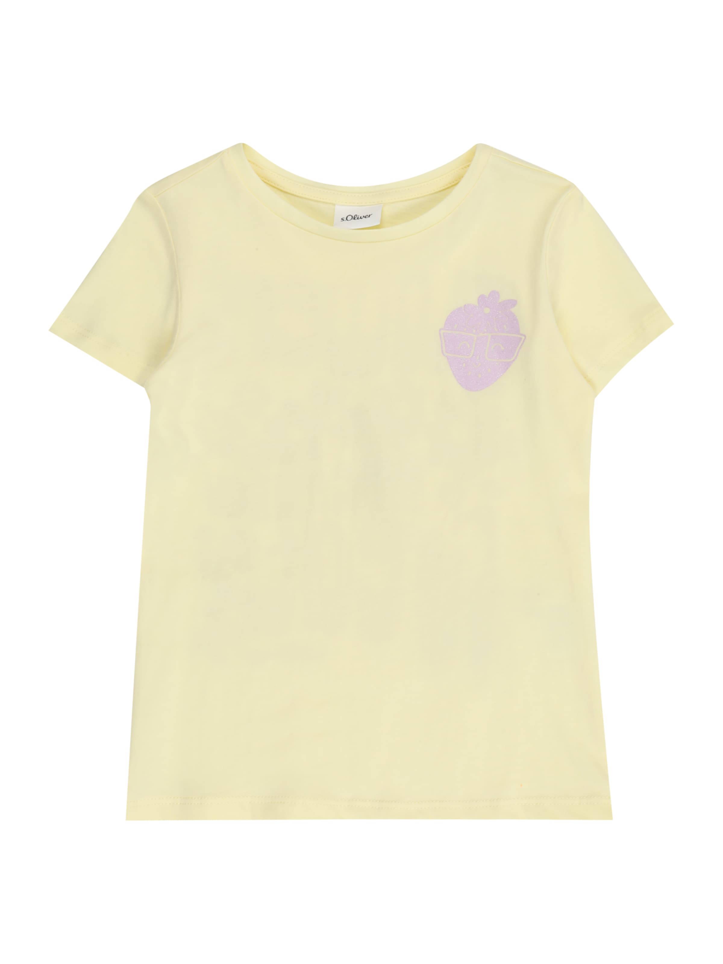 s.Oliver Koszulka w kolorze żółty: przód