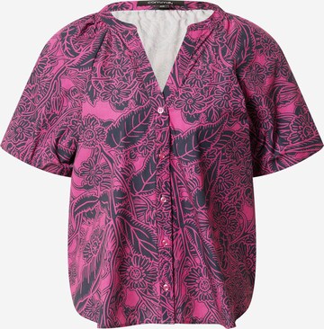 COMMA Blouse in Roze: voorkant